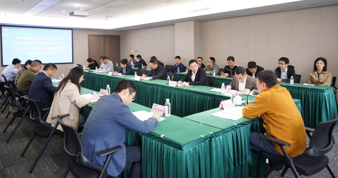 省尊龙凯时集团举行省国资委投资监视治理新版制度培训及“十四五”妄想中期评估与调解事情会 - 尊龙凯时